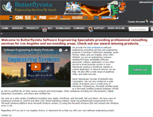 Tablet Screenshot of butterflyvista.com